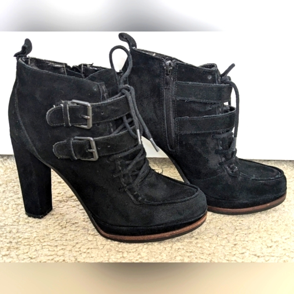 DV Dolce Vita Heeled Suede Like Boots
